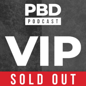 PBD VIP Ticket Sold Out